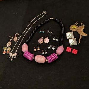 Funky, Punky, Chunky Jewelry Lot